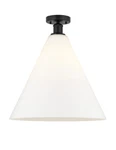 Innovations Lighting 616-1F-19-16 Berkshire Semi-flush White. Fixed Price $343.20.
