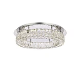 Elegant Lighting Monroe 1 22" Led Single Flush Mount, Chrome - 3503F22C. Fixed Price $858.00.