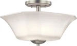 Kichler 43636NI - Serina 2 Light Nickel Semi Flush Mount (new Bad Box Only). Fixed Price $40.00.