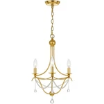 Crystorama 423-GA Metro Mini Chandelier Antique Gold. Fixed Price $348.00.