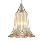 Elk Lighting Walton Satin Nickel 7" Wide Mini Pendant. Fixed Price $69.00.