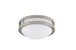 Amax Lighting LED-JR002L/NKL Nickel 14 X3.8 Flush Mount (pack Of 06). Fixed Price $291.08.