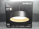 Artika Alton 43W 1-LIGHT Black Integrated Led Drum Hanging Island Pendant. Fixed Price $108.99.
