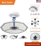 Kernowo Led Garage Lights, 140W 18500 Lumens Lighting, 6000K Daylight .... Fixed Price $63.40.