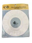 Hampton Bay 10 Inch White Ceiling Medallion 405 503 Paintable Traditional Design. Fixed Price $17.99.