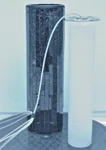 Tech Lighting Freejack Peyton Brown Cylindrical Glass Mosaic Tile Shade Pendant. Fixed Price $89.99.