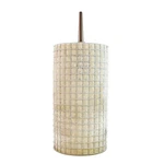 Bruck Lighting BRL110114 Sierra Glass / Mesh Industrial Pendant, Amber. Fixed Price $249.99.