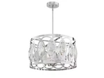 Home Decorators Collection Westchester 4-LIGHT Polished Chrome Round Drum. Fixed Price $64.99.