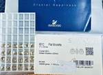 Swarovski 6012 Crystal Golden Shadow 11 X 10MM Pendant Open Pack 24 Pcs Austria. Fixed Price $40.00.