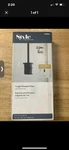 Style Selections 1-LIGHT Pendant Fitter Chrome 3786701 Matte Black Finish. Fixed Price $15.99.
