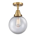 Innovations Lighting 447-1C-13-8 Beacon Semi-flush 8"W Brass. Fixed Price $160.60.