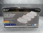 Commercial Electric Slim 4IN Cct Led Recessed Light Kit (4-PACK) 1004655283. Fixed Price $23.99.