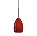 Besa Pendant Pera 6 Bronze Magma 1X50W Halogen (XP-1713MA-BR) By Lighting. Fixed Price $250.00.