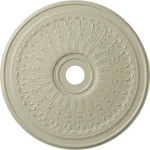 Ekena Millwork 29 1/8OD X 3 5/8ID 1P Oak Leaf Ceiling Medallion Fits Canopies. Fixed Price $111.55.