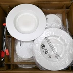 Recessed Lighting 12 Pack 5000K Daylight 965 Lm 13W Sunco Retrofit Ultra Slim 6". Fixed Price $29.99.