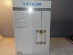 Kichler Angelica Polished Nickel Industrial Clear Cylinder Mini Pendant Lights. Fixed Price $46.48.