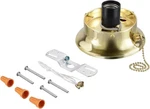 Aspen Creative 22101-06-1, Flush Light 4 7/8" Diameter, Brushed Brass. Fixed Price $22.47.