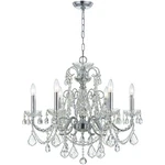 Crystorama 3226-CH-CL-I Imperial Chandelier Polished Chrome. Fixed Price $659.02.