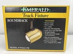 New Emerald P5022 Pb Roundback Track Light Fixture - Brass With Black Baffle. Fixed Price $19.99.