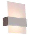 Eglo Nikita Wall/ceiling Light Brushed Nickel Frosted Glass Panel 86995A **new**. Fixed Price $29.99.