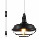 Ee Eleven Master Chandeliers Pendant Light With Plug In 15FT Braided Cord And.... Fixed Price $39.29.