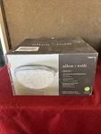 Allen +roth Evalyn 1-LIGHT12.99-IN Gloss Chrome Integrated Led Flush Mount. Fixed Price $94.99.