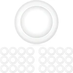 Parmida (24 Pack) 5/6 Inch Dimmable Led Disk Light Surface Flush Mount 15W. Fixed Price $153.98.