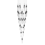 Avenue Lighting HF1903-41-AP Aspen 36"W Led Crystal Black. Fixed Price $6391.00.