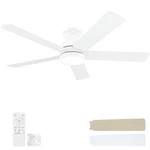 Pochfan 52 Inch White Ceiling Model 1185 Led Dimmable Remote. Fixed Price $179.99.