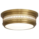 Robert Abbey Tucker Flushmount Williamsburg Light 12"W - White. Fixed Price $734.00.