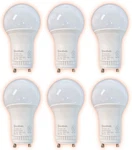 60 Watt Equal GU24 Led A19 Warm White 800 Lumens 3000 Kelvin .... Fixed Price $55.09.