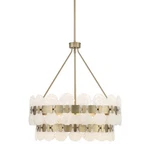 Savoy House 1-3606-5 Bancroft Light 24"W Led Waterfall Noble Brass. Fixed Price $1718.00.