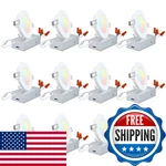 Torchstar 12-PACK 4 Inch 5CCT Led Recessed Lighting Cri 90. Fixed Price $119.52.