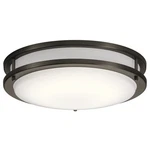Kichler 10769LED Avon 14"W Integrated Flush Mount Drum - Bronze. Fixed Price $164.98.