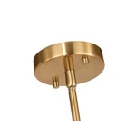 Woodbridge Lighting Spires 6-LIGHT Metal Chandelier Brass/plated Amber. Fixed Price $224.46.