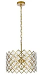 Crystal Chandelier Pendant Modern Dining Room Foyer Kitchen Fixture 3 Light 16". Fixed Price $354.45.