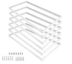 6 Pack 2X4 Surface Mount Kit For Led Flat Panel Light - Aluminum 2'X4' Ft.... Fixed Price $142.28.