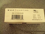 Wac Lighting Electronic Transformer 120V 12V 100W Max EN-12100-R-AR. Fixed Price $35.00.