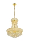 Elegant Lighting Primo 16" 8 Royal Crystal Chandelier. Fixed Price $648.00.