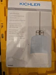 Kichler Corley 1-LIGHT Mini Pendant Brushed Nickel 1658567 New. Fixed Price $35.00.