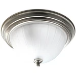 Progress Lighting Melon Glass Two-light Flush Mount P3817-09. Fixed Price $24.99.