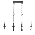 Matte Black Six Light Chandelier From The Freesia Collection. Fixed Price $319.90.