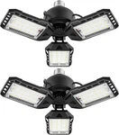 Led Garage Lights Bulb 2 -80W, 8000LM 6500K Shop Pack, Black. Fixed Price $21.82.