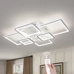 Shine Luest Modern Led Ceiling Lights For Bedroom Dimmable 6 Ring Squa.... Fixed Price $276.49.