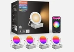 30%OFF Lumary 4 Inch Smart Wifi Recessed Lights, 9W 780LM Ultra-thin Leds. Fixed Price $92.99.