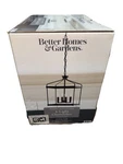 Better Home & Gardens- 4 Way Chandelier- Matt Black Finish New. Fixed Price $84.83.