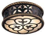 Metropolitan N6109 2 Light Flush Mount Ceiling Fixture - Black. Fixed Price $391.20.