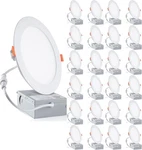 24-PACK Led Recessed Lights 6500K Daylight 6INCH-24PACK,. Fixed Price $127.70.