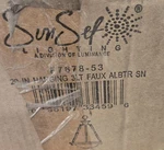 Sunset Lighting Hanging 3-LIGHT 20" Semi-flush Bowl Ceiling Fixture F7678-53. Fixed Price $98.58.