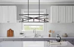Home Decorators Collection Sarolta Sands 6-LIGHT Pendant Fixture Black. Fixed Price $66.86.